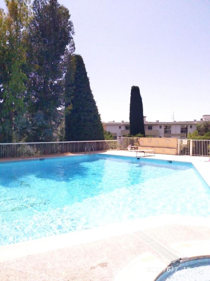 Nice- Gairaut - Jardin Prive- Grand F1 Lumineux-Piscine Collective エクステリア 写真