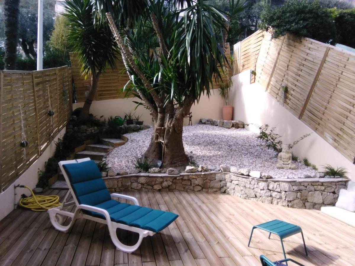 Nice- Gairaut - Jardin Prive- Grand F1 Lumineux-Piscine Collective エクステリア 写真